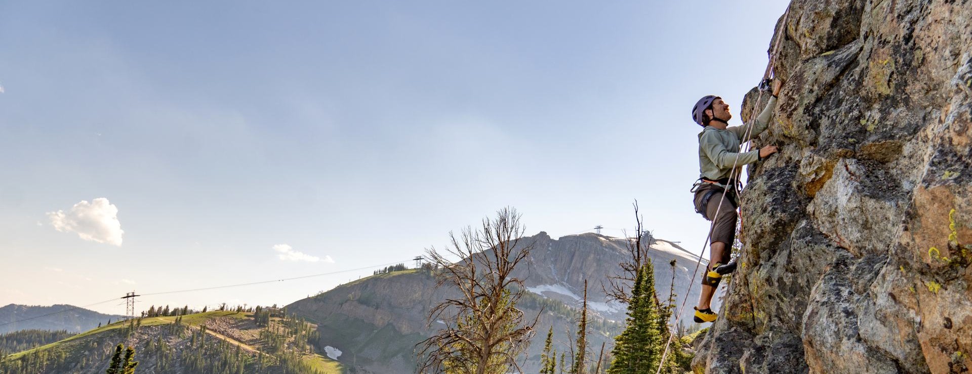 summer rock climbing